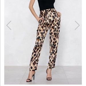 Leopard Print Pants